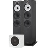 Bowers & Wilkins 603 S3 Zwart (per paar) + ASW608 Wit