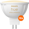 Philips Hue Spot White Ambiance MR16 18-pack