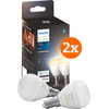 Philips Hue Luster kogellamp White Ambiance E14 4-pack