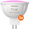 Philips Hue Spot White and Color MR16 3-pack