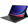 Just in Case Premium Samsung Galaxy Tab S10 Ultra / S9 Ultra Toetsenbord Hoes QWERTY Zwart