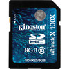 Kingston SDHC Ultimate X 8 GB Class 10