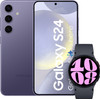 Samsung Galaxy S24 128GB Purple + Galaxy Watch 6 Black 40mm