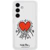 Samsung Galaxy S24 Keith Haring Suit Back Cover Transparant