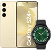 Samsung Galaxy S24 Plus 256GB Geel 5G + Galaxy Watch 6 Classic Zwart 47mm