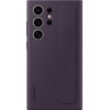 Samsung Galaxy S24 Ultra Standing Grip Back Cover Dark Purple