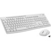 Logitech MK295 Silent Draadloze Toetsenbord en Muis Wit QWERTY