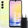 Samsung Galaxy A25 128GB Yellow 5G + Samsung Charger 25W Black