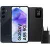 Samsung Galaxy A55 256GB Dark Blue 5G + Accessory Pack