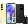 Samsung Galaxy A55 256GB Yellow 5G + Accessory Pack