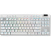 Logitech G PRO X TKL LIGHTSPEED Gaming Keyboard QWERTY White