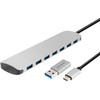 BlueBuilt 7-Poorts USB-C / USB-A 3.0 Hub