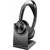 Poly Voyager Focus 2 UC Casque de Bureau + Station de Charge