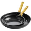 GreenPan Padova Frying Pan Set 20cm + 28cm Black