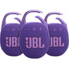 JBL Clip 5 Paars 3-pack