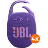 JBL Clip 5 Purple 4-pack