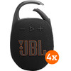 JBL Clip 5 Zwart 4-pack