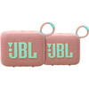 JBL Go 4 Pink 2-pack