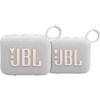 JBL Go 4 White 2-pack