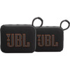 JBL Go 4 Black 2-pack