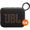 JBL Go 4 Black 4-pack