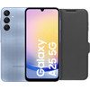 Samsung Galaxy A25 128GB Blue 5G + BlueBuilt Book Case Black