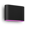 Philips Hue Dymera wall lamp - White and Color - Black