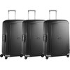 Samsonite S'Cure Spinner 75cm Black Triple Kofferset