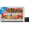 Samsung The Frame 55LS03D (2024) + Soundbar Zwart