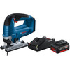 Bosch Professional GST 18V-125 B + 4,0 Ah accu en lader