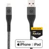 BlueBuilt USB-A to Lightning Cable 1.5m Kevlar Black