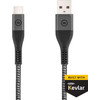 BlueBuilt USB-A-auf-USB-C-Kabel 1,5 m Kevlar® Schwarz