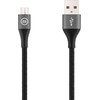 BlueBuilt Usb A naar Micro Usb Kabel 1,5m Nylon Zwart