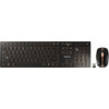 CHERRY DW 9100 SLIM Desktop Wireless Keyboard and Mouse Set QWERTY Black