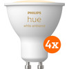 Philips Hue White Ambiance GU10 4-pack