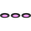 Philips Hue recessed spot light Slim 3-pack - White and color - 90mm - Black