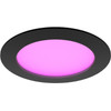 Philips Hue recessed spot light Slim - White and color - 170mm - black