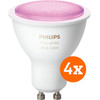 Philips Hue White and Color GU10 4-pack