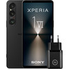 Sony Xperia 1 VI 256GB Zwart 5G + BlueBuilt Oplader met Usb C Poort 30W Zwart