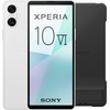 Sony Xperia 10 VI 128GB Wit 5G + Sony Back Cover Zwart met Standaard