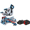 Bosch Professional GCM 18V-254 D + ProCORE 18V 8,0-Ah-Akku und Ladegerät