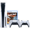 PlayStation 5 Slim Disc Edition + Star Wars Outlaws + Extra Controller Wit