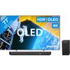 Philips Ambilight TV 77OLED809 + Soundbar + HDMI Cable