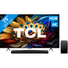 TCL QLED 75C61B (2024) + soundbar