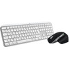 Logitech MX Keys S for Mac AZERTY Blanc + Logitech MX Master 3S for Mac Gris Sidéral