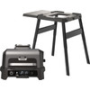 Ninja Woodfire Electric BBQ Grill and Smoker OG850EU + Ninja Woodfire Stand