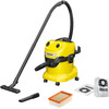 Karcher WD 4 V-20/5/22 + Karcher Stofzuigerzak voor WD 4/5/6 (4x)