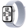 Apple Watch SE 2024 44mm Silver Sport Watch Strap