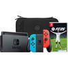 Nintendo Switch Rood/Blauw + EA Sports FC 25 + BlueBuilt Beschermhoes