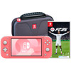 Nintendo Switch Lite Coral + EA Sports FC 25 + Bigben Travel Case